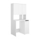 Waschküchen-Set mit Beistellschrank Fit weiß 95 cm - fanmuebles