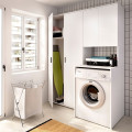 Conjunto de lavadero para lavadora con armario 2 puertas Fit blanco 141,3 x 190 x 62 cm
