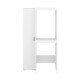 Mueble lavadero Fit blanco con hueco secadora y armario 102,3 x 190 x 62 cm