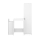 Set Waschmaschinen-Unterschrank & Hochschrank Fit 133,8 cm
