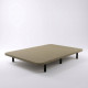 Base Tapizada Laxy Forbase - 3D Beige y Tablero Perforado