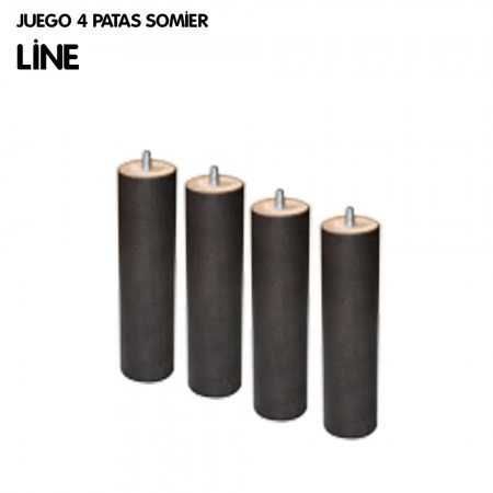 Jogo de 4 pés para estrado LINE.