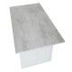 Console extensible TAVOLO blanc Artik Cemento