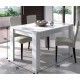 Table à manger extensible KENDRA Mesure Fermée