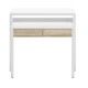 Mesa consola escritorio desplazable blanco Artik 0F4582A Abierta
