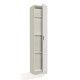 Armoire blanche à 1 porte polyvalente 007141O Barcelone