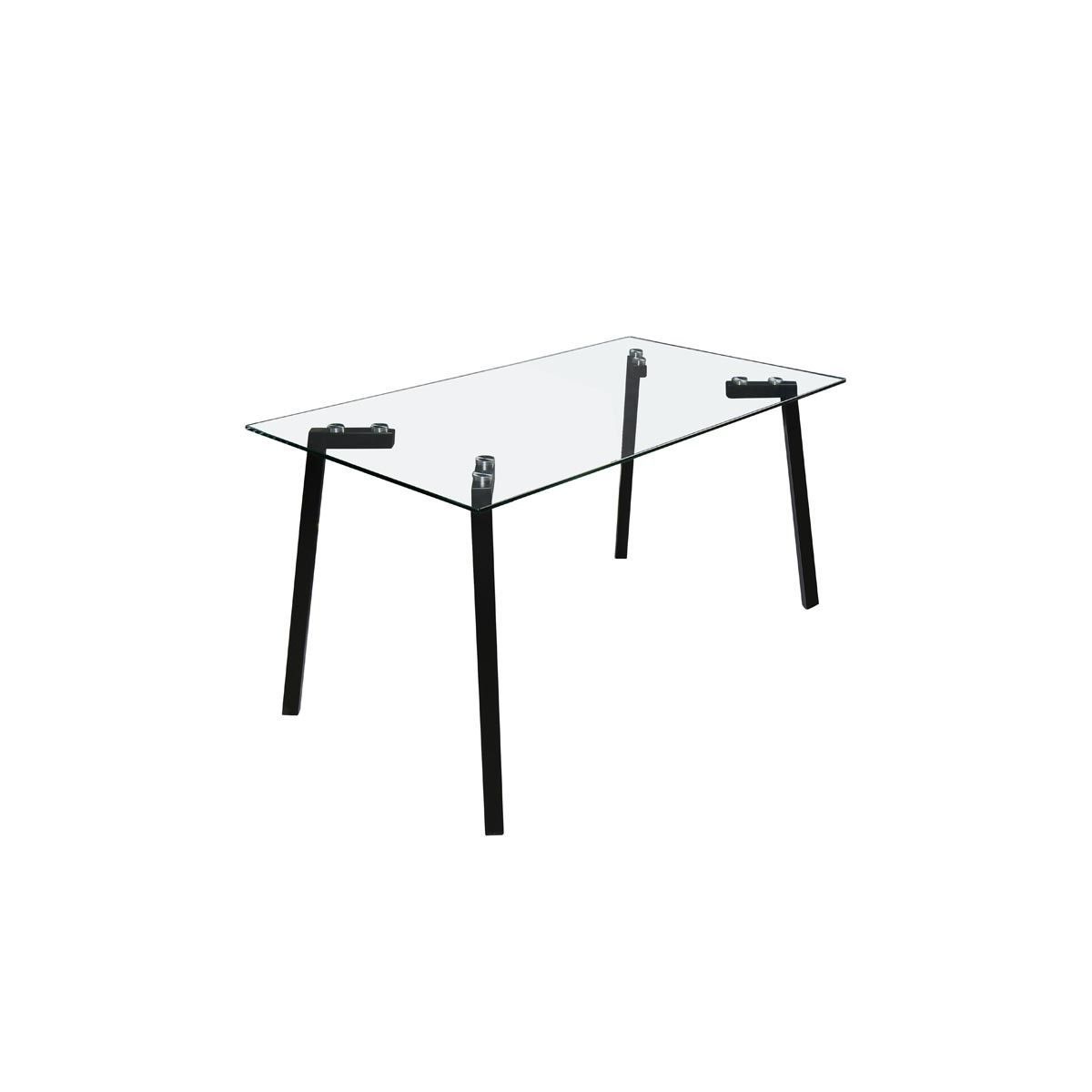 Mesa de jantar em vidro Lugo