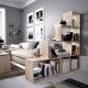 Scaffale in rovere naturale economico