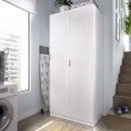 Armario 2 puertas batientes ESSEN - Blanco 81 x 184 x 52 cm