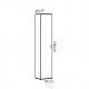 Dimensions armoire polyvalente Fit 1 porte