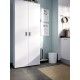 Armoire à balai Fit avec 2 portes fermées
