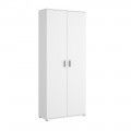 Armario escobero 2 puertas - Fit - Blanco 77,4 x 190,2 x 35,3 cm