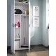 Armoire à balai Fit avec 2 portes ouvertes
