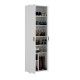Armadio porta scarpe Fit con 2 ante aperte