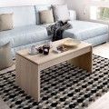 Mesa de centro elevable SIDE Natural 102x50 cm