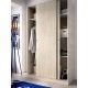 Armoire coulissante Slide naturelle de 120 cm dans un environnement ouvert