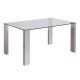 Mesa de jantar de vidro Corina | Mesas de jantar