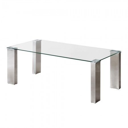 Mesa de centro em vidro Coro