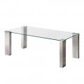 Tavolino in vetro Corina 110 x 40 x 55 cm