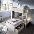 Letto a castello convertibile in letto a soppalco giovanile Move