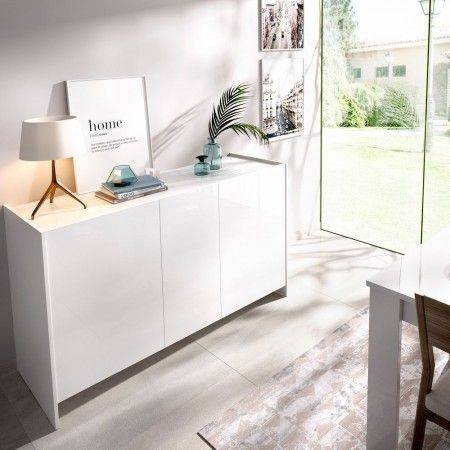 Kloe-Sideboard mit weißer Arbeitsplatte