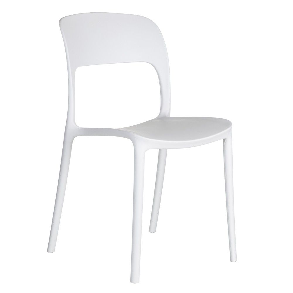 Silla comedor catering blanca